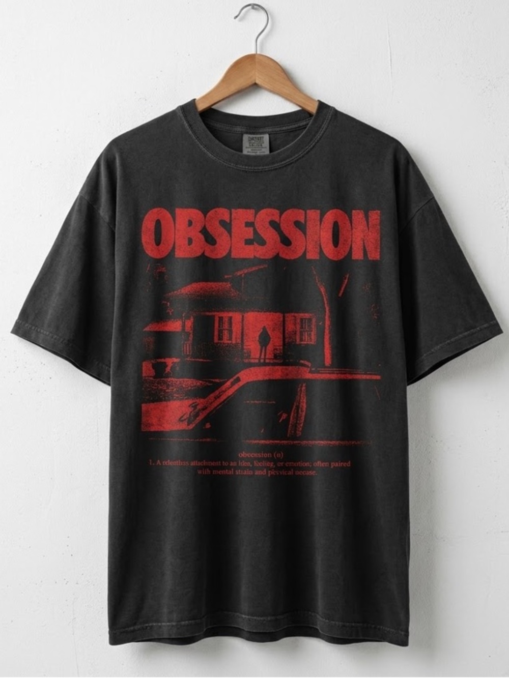 Obsession 2026 Gothic Horror Graphic Shirt